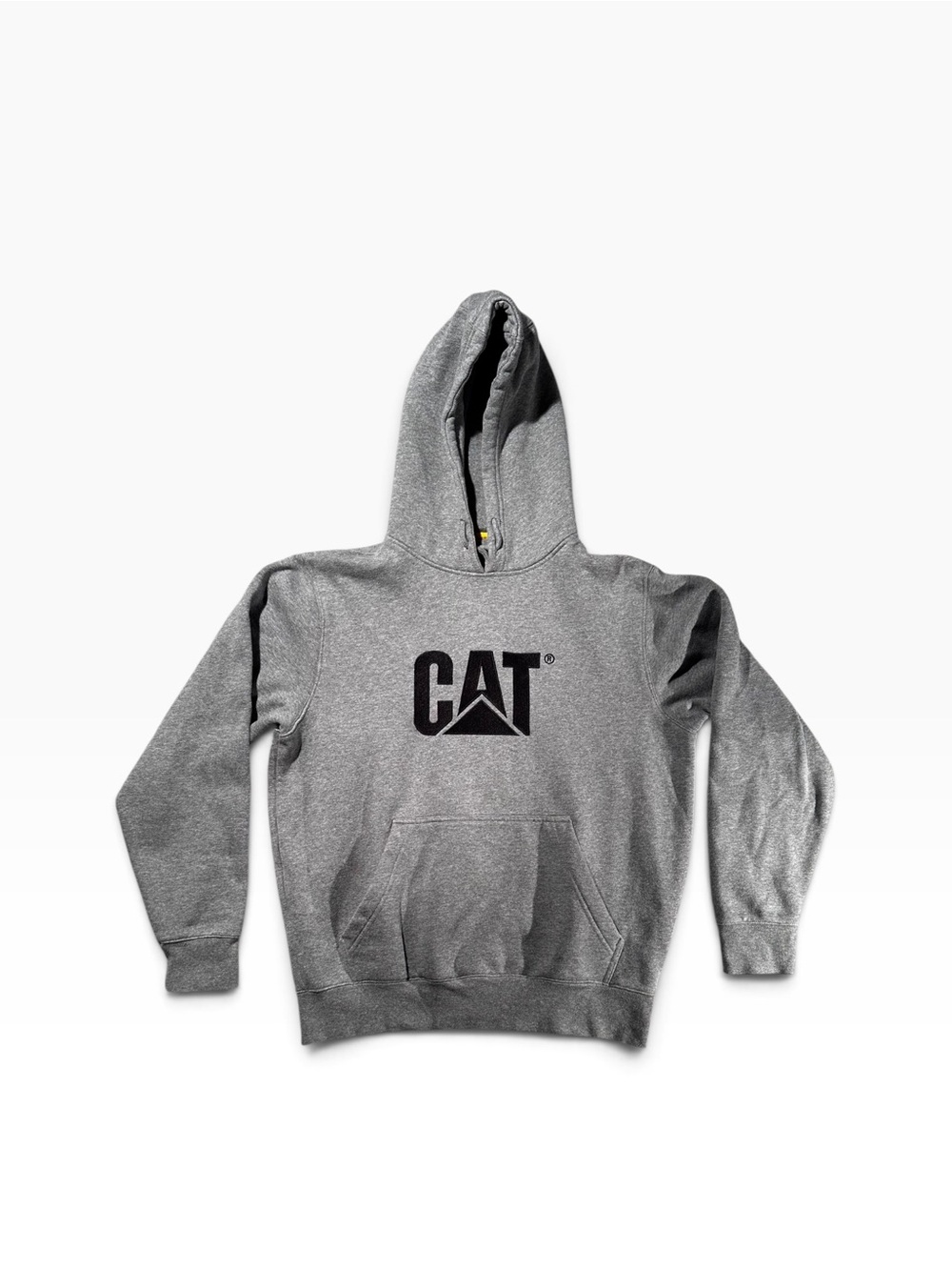 Caterpillar Men's Trademark Hooded Grey